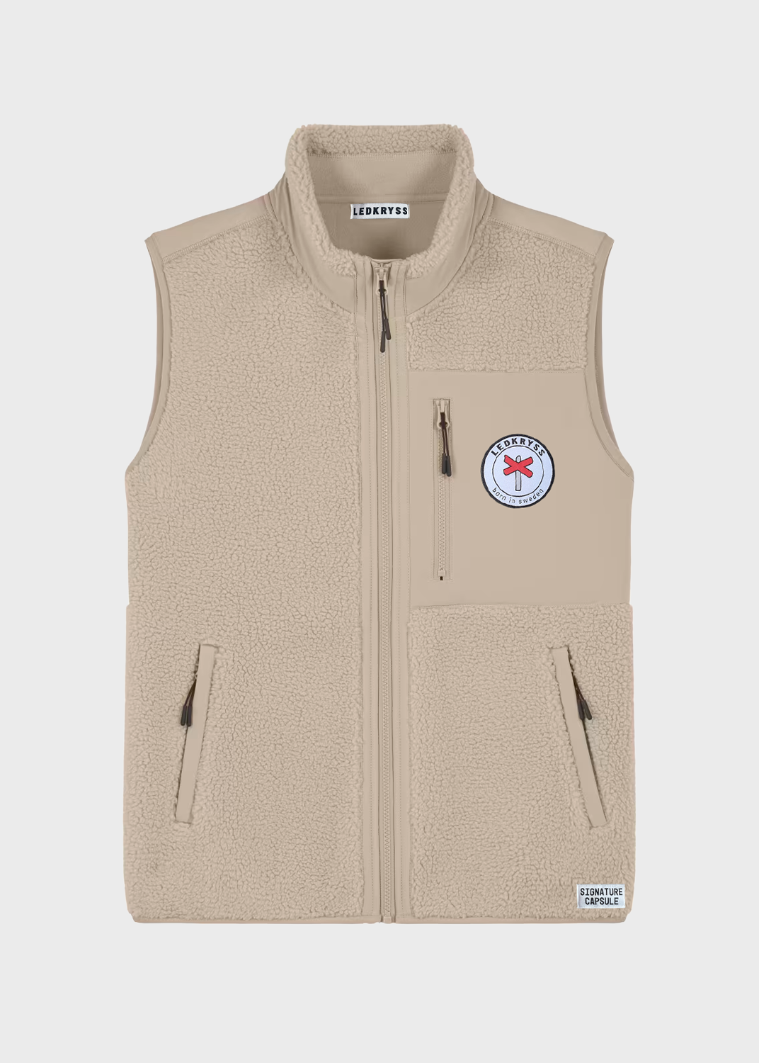 Pile Vest - Beige
