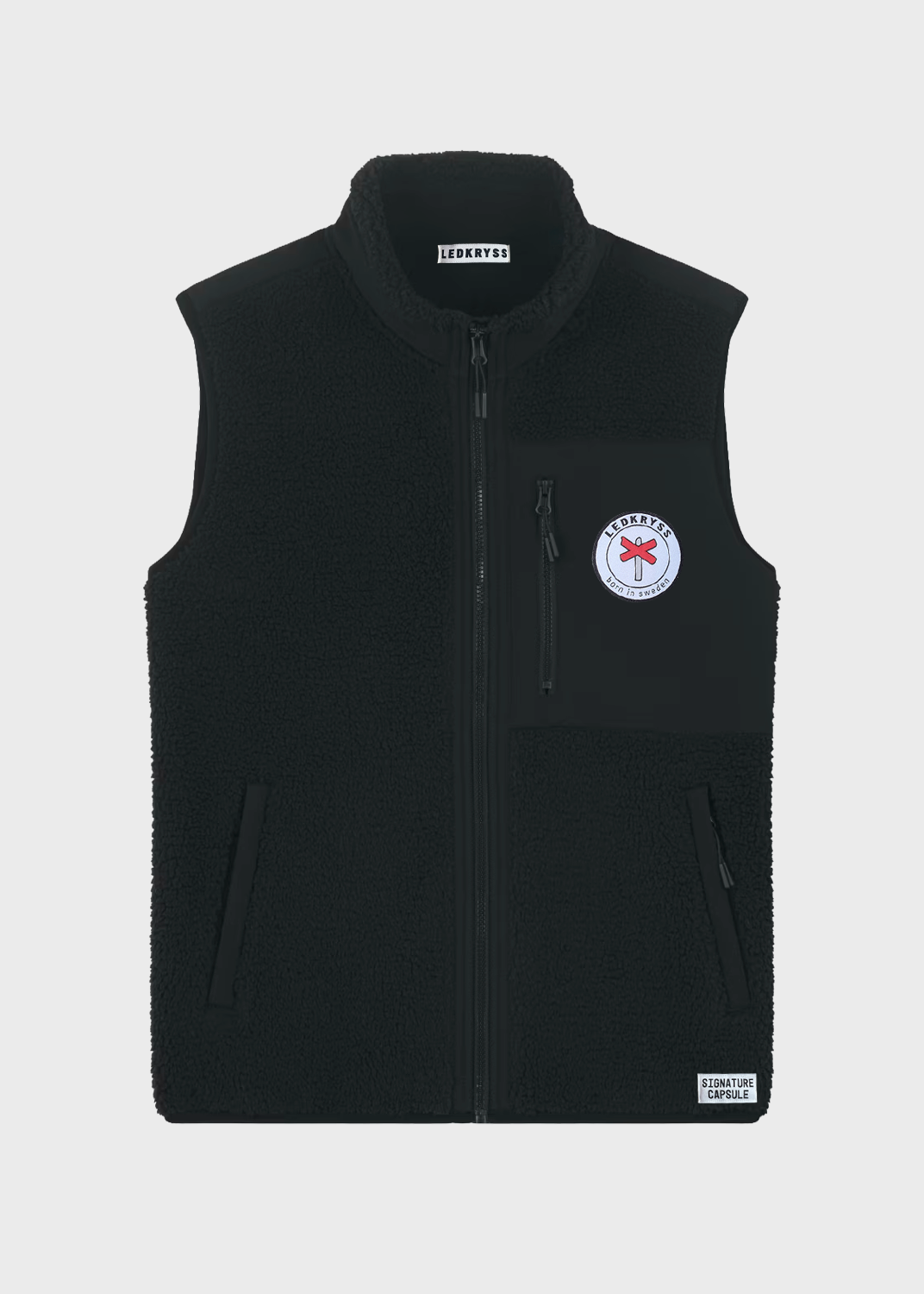 Pile Vest - Black
